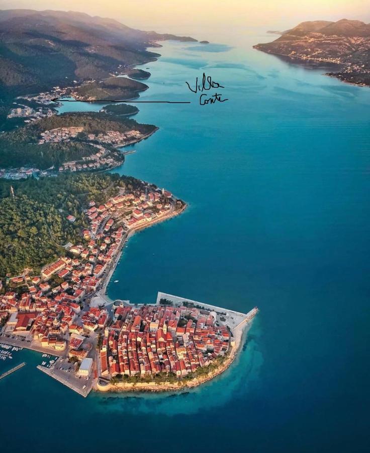 Villa Conte Korčula Dış mekan fotoğraf